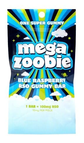 Zoobies Mega | Blue Raspberry 100mg