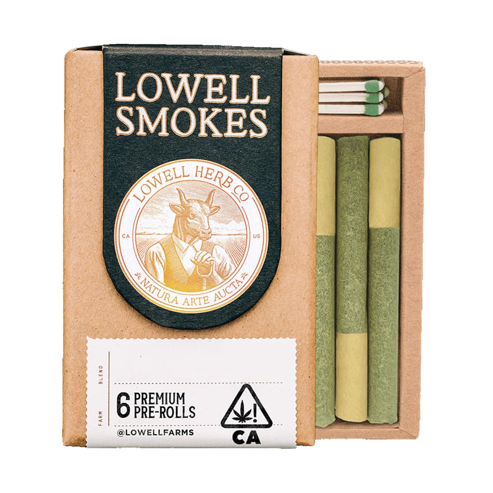 Lowell Herb Co. The Vivid Sativa - 6 Pack Pre Rolls