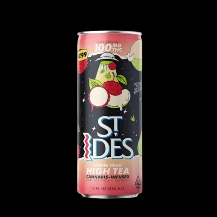 ST. IDES Pear Lychee Tea Single 100MG