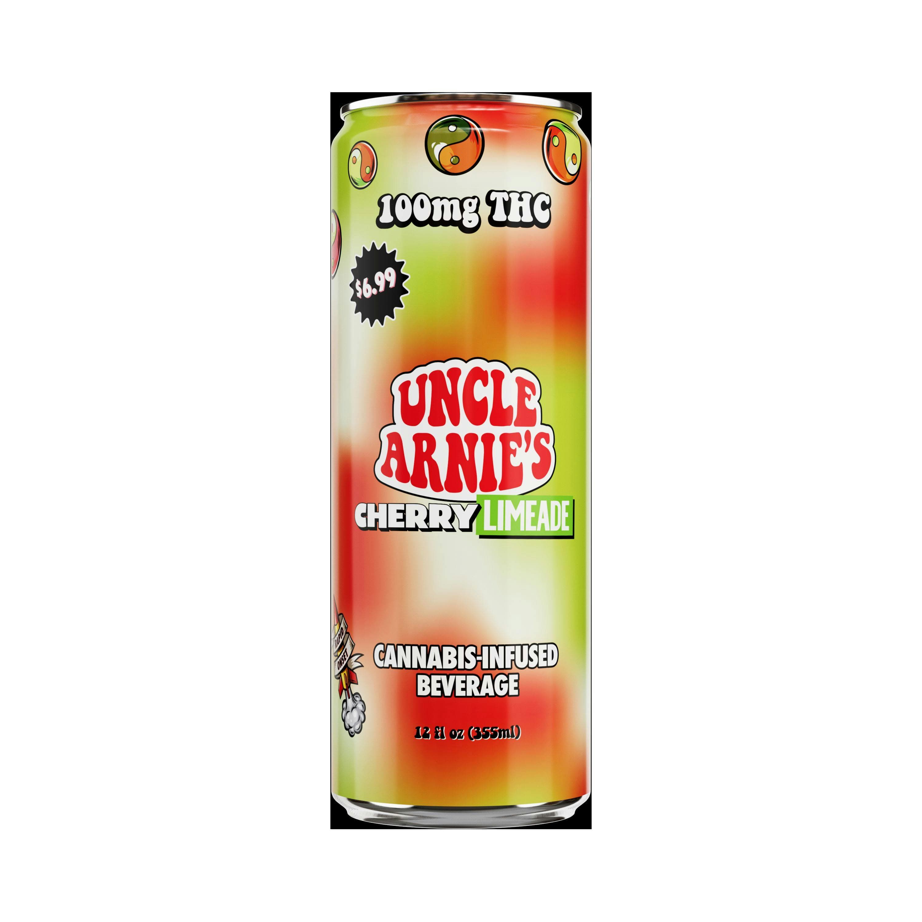 Uncle Arnie's Uncle Arnie's 12oz 100mg Cherry Limeade Beverages