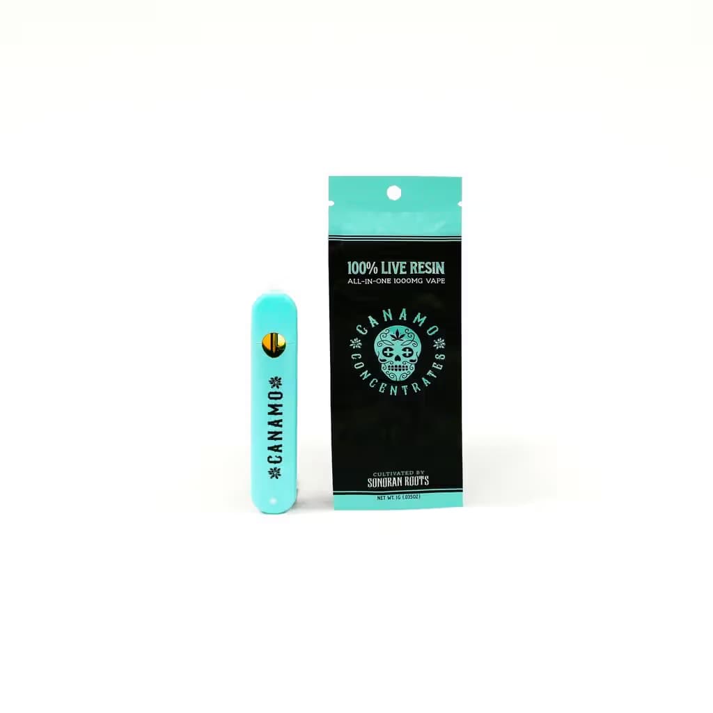 Canamo Concentrates Canamo Live Resin Disposable Vape 1g Cream Gravity