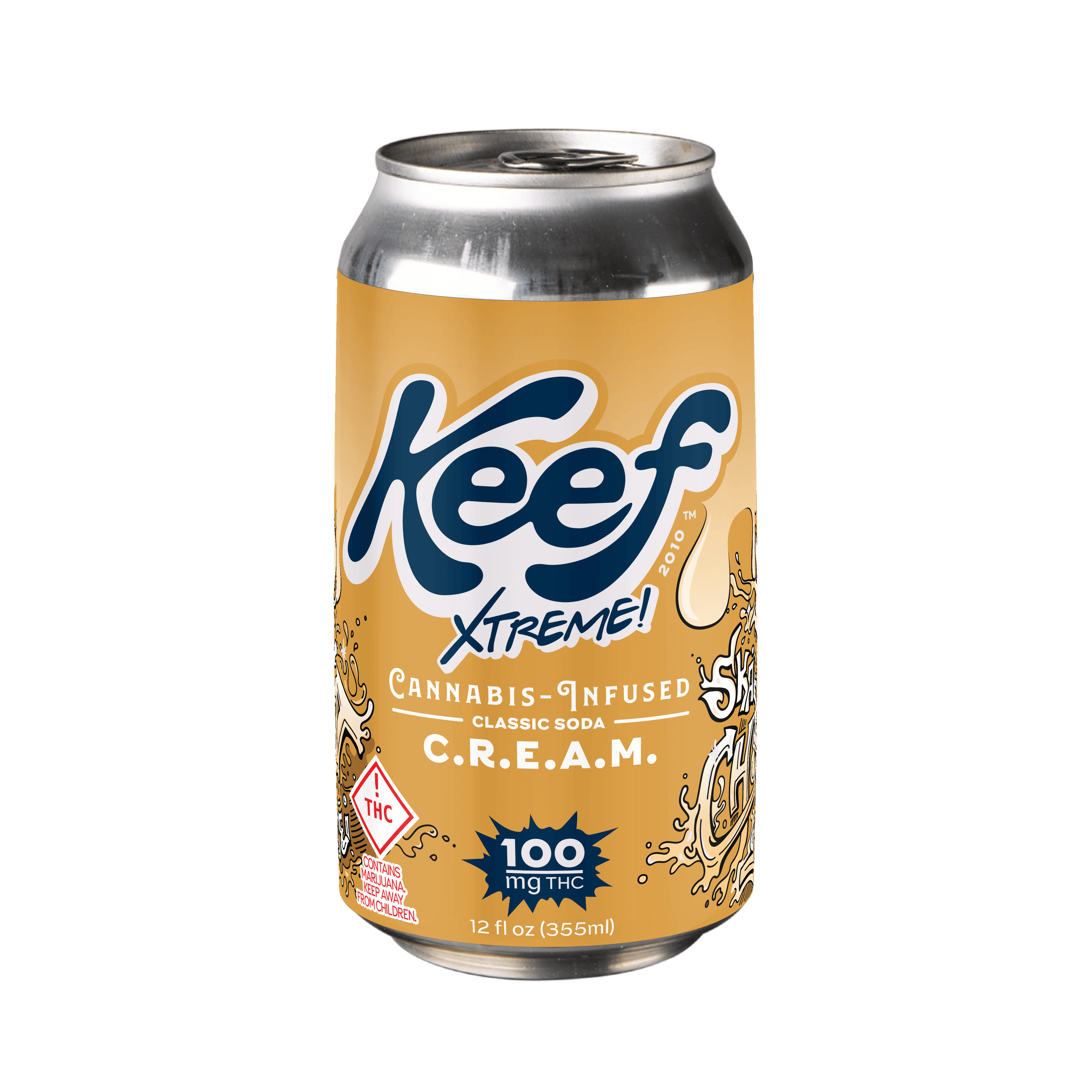 Keef Brands KEEF COLA, 100MG, C.R.E.A.M XTREME CLASSIC SODA
