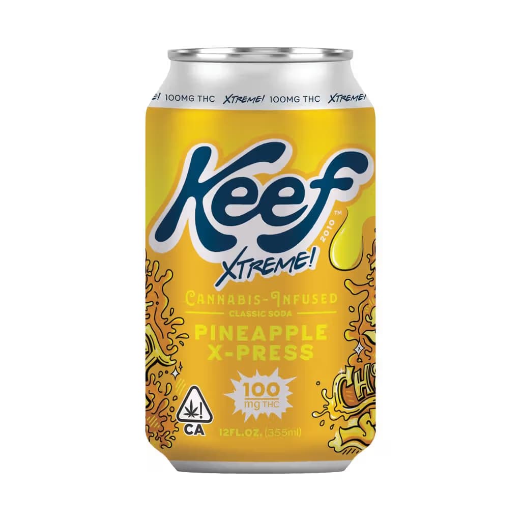 Keef Brands Pineapple X-Press | 100mg Soda