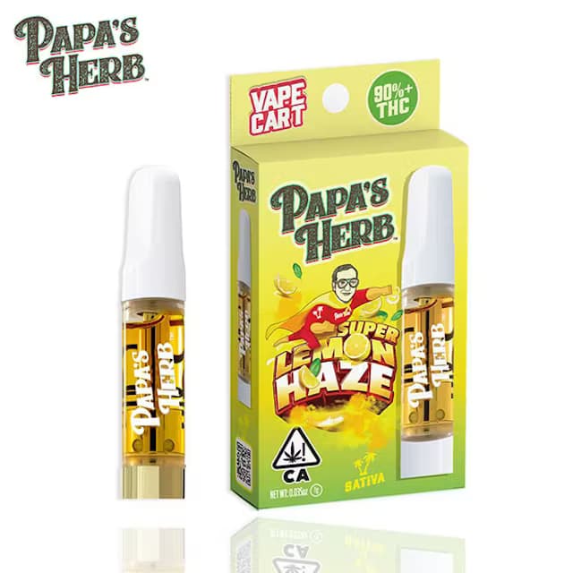 PAPA'S HERB SUPER LEMON HAZE 1G CARTRIDGE