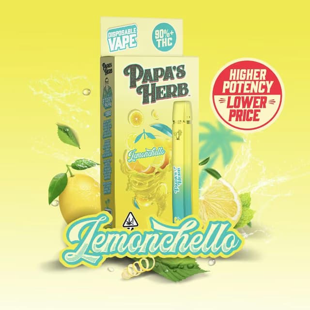 PAPA'S HERB CARTRIDGE [1G] LEMONCHELLO - 1 G