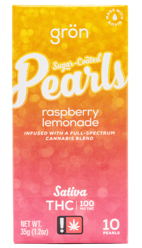 Gron Gron Raspberry Lemonade Pearls 100mg