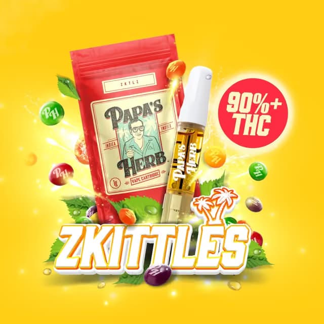 PAPA'S HERB ZKTLZ 1G CARTRIDGE