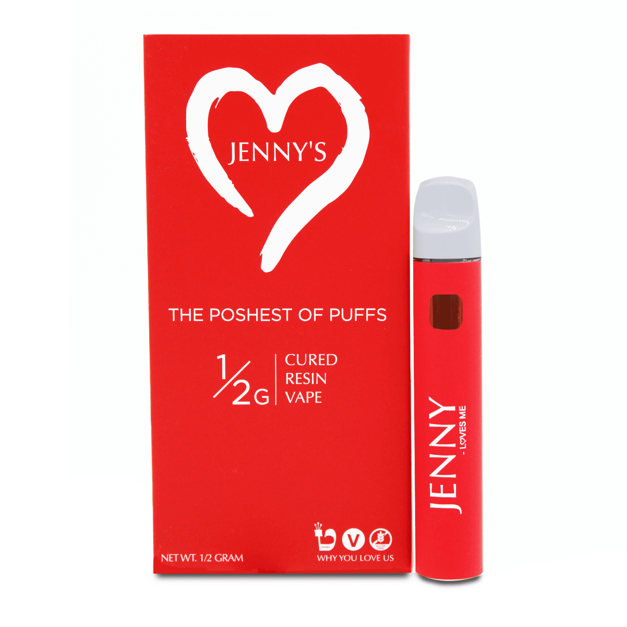 Jenny's Biscotti | Indica | Posh Puff | AIO | 0.5G