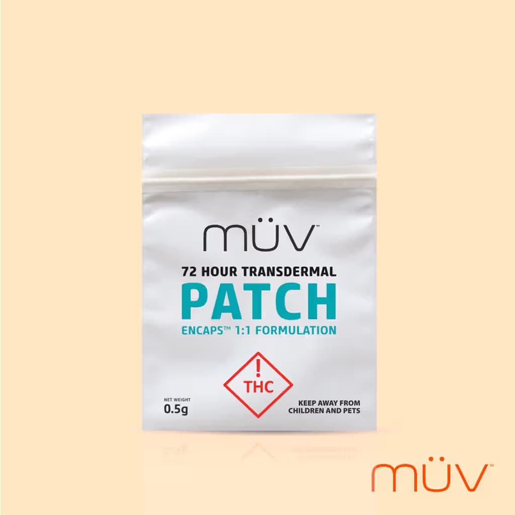 MÜV 72 Hour 1:1 CBD:THC Patch
