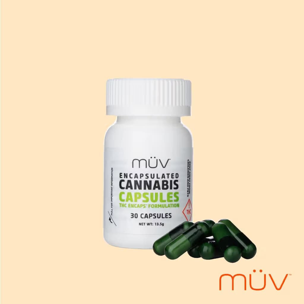 MÜV THC Fast Acting Capsules