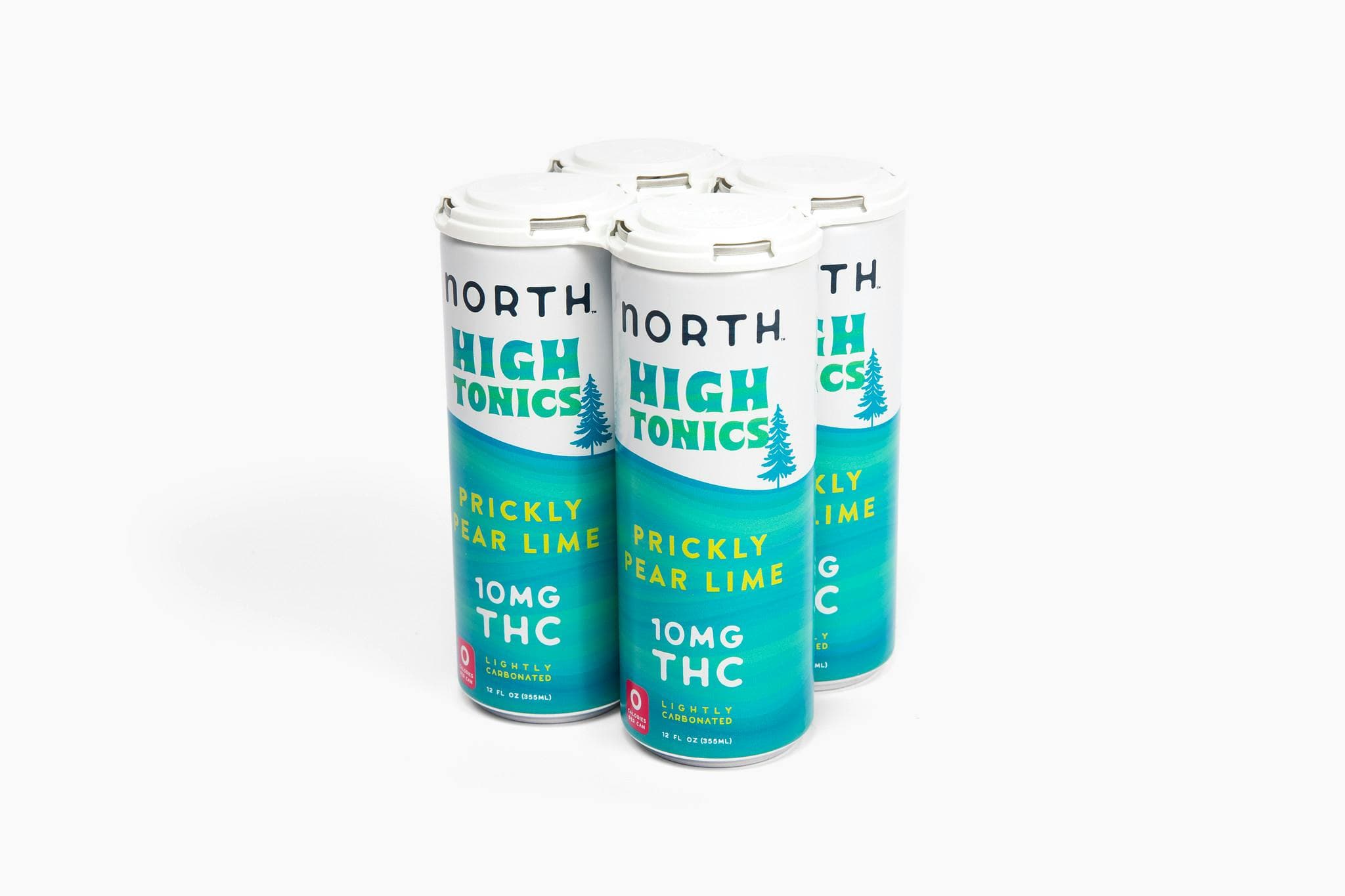 North Canna Co. North High Tonics | Prickly Pear Lime THC Seltzer | 10mg
