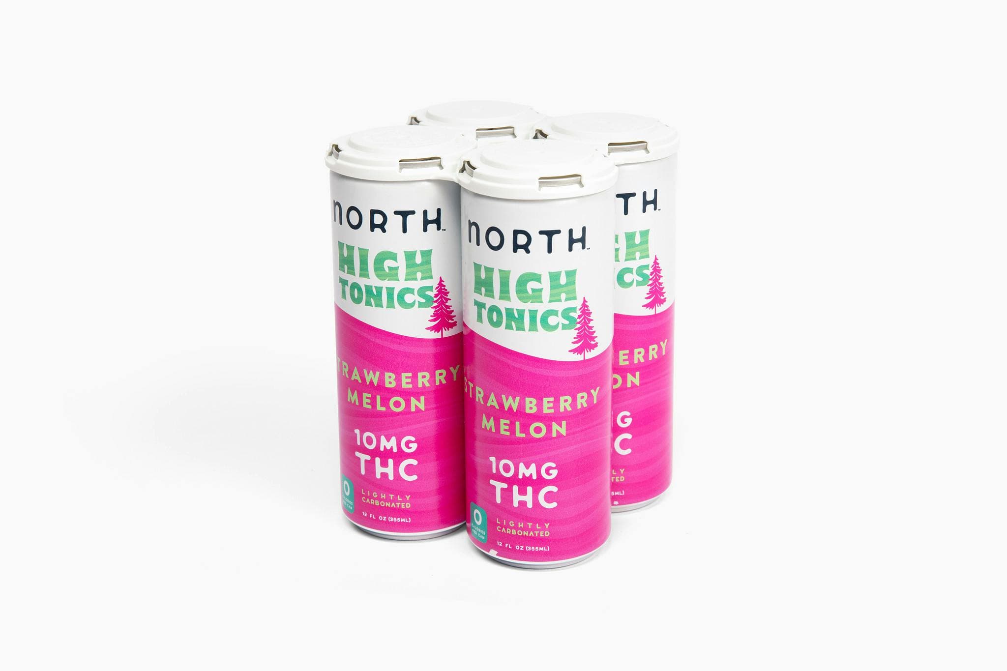 North Canna Co. North High Tonics | Strawberry Melon THC Seltzer | 10mg