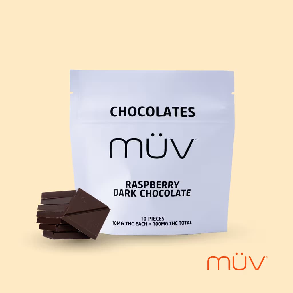 MÜV Raspberry Dark Chocolates