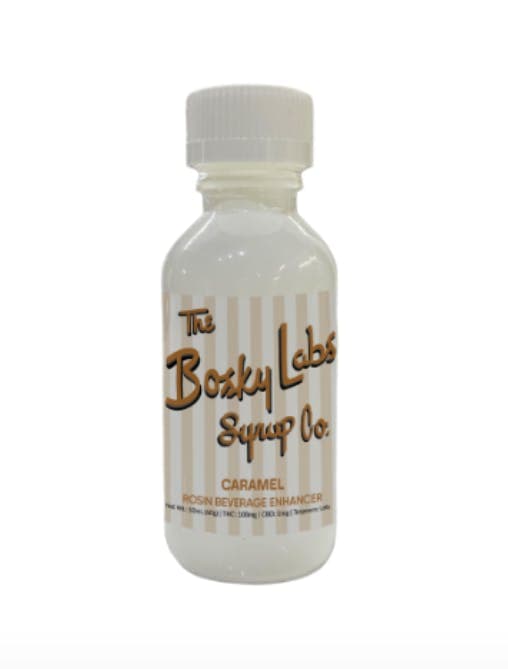 Bosky Labs CARAMEL - HASH ROSIN SYRUP - 100 Mg