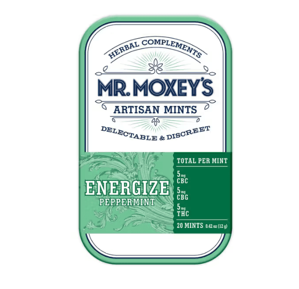 Mr. Moxey's Energize Peppermint | Mints | THC:CBC 1:1 | 20pk | 100mg