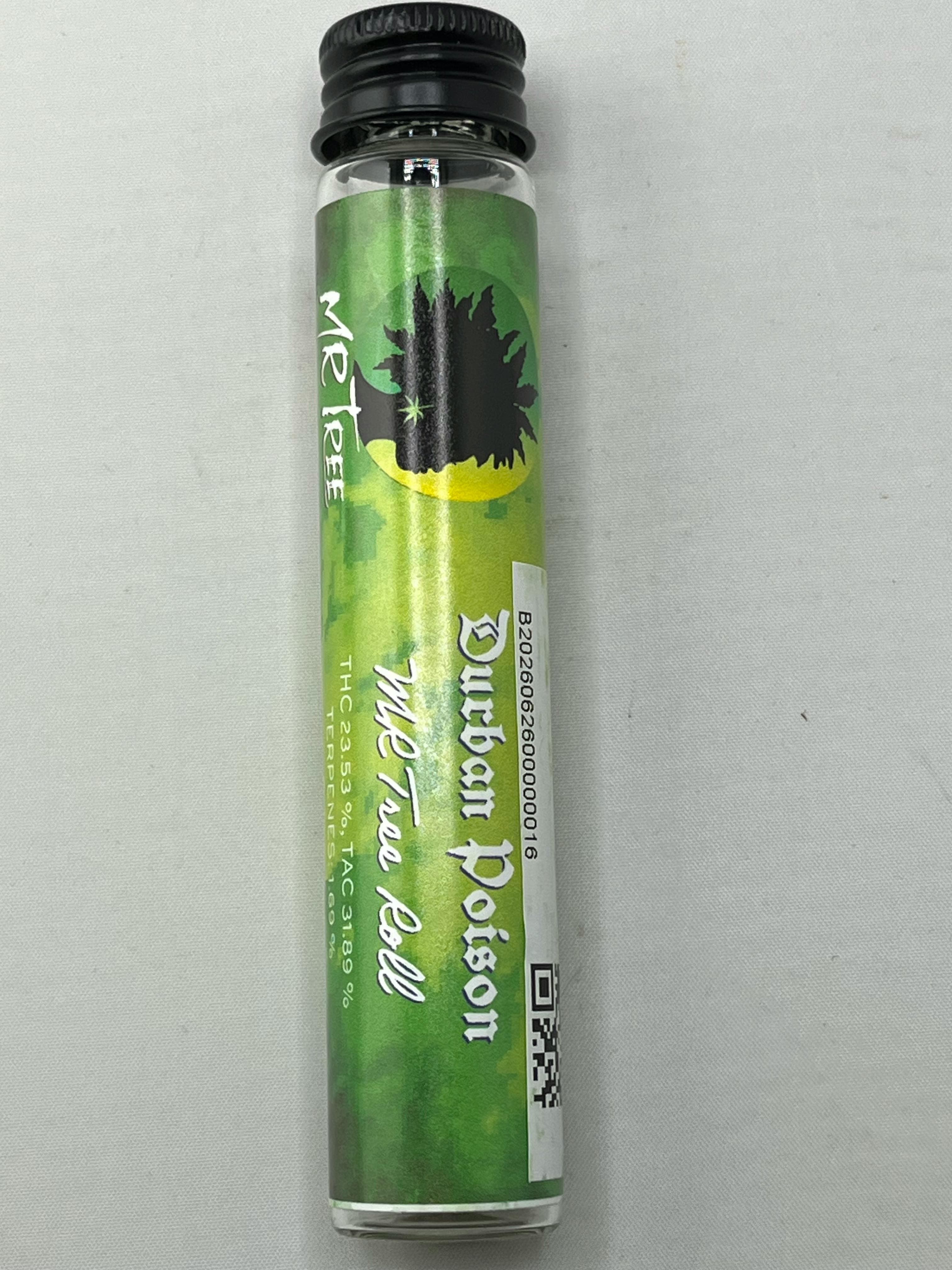 Mr. Tree Durban Poison 1g Preroll Mr.Tree