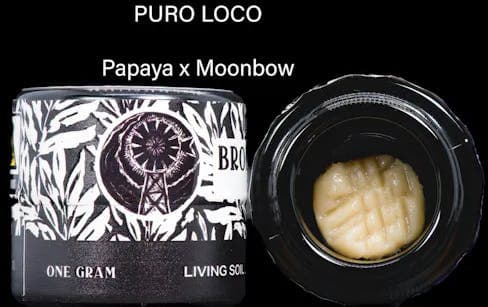 Brookside Reserve PURO LOCO | 2G COLD CURE LIVE HASH ROSIN