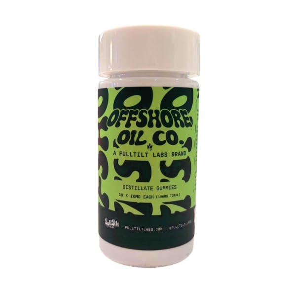Off Shore Oil Co. Pineapple Gummies 10mg x 10pk | 100mg