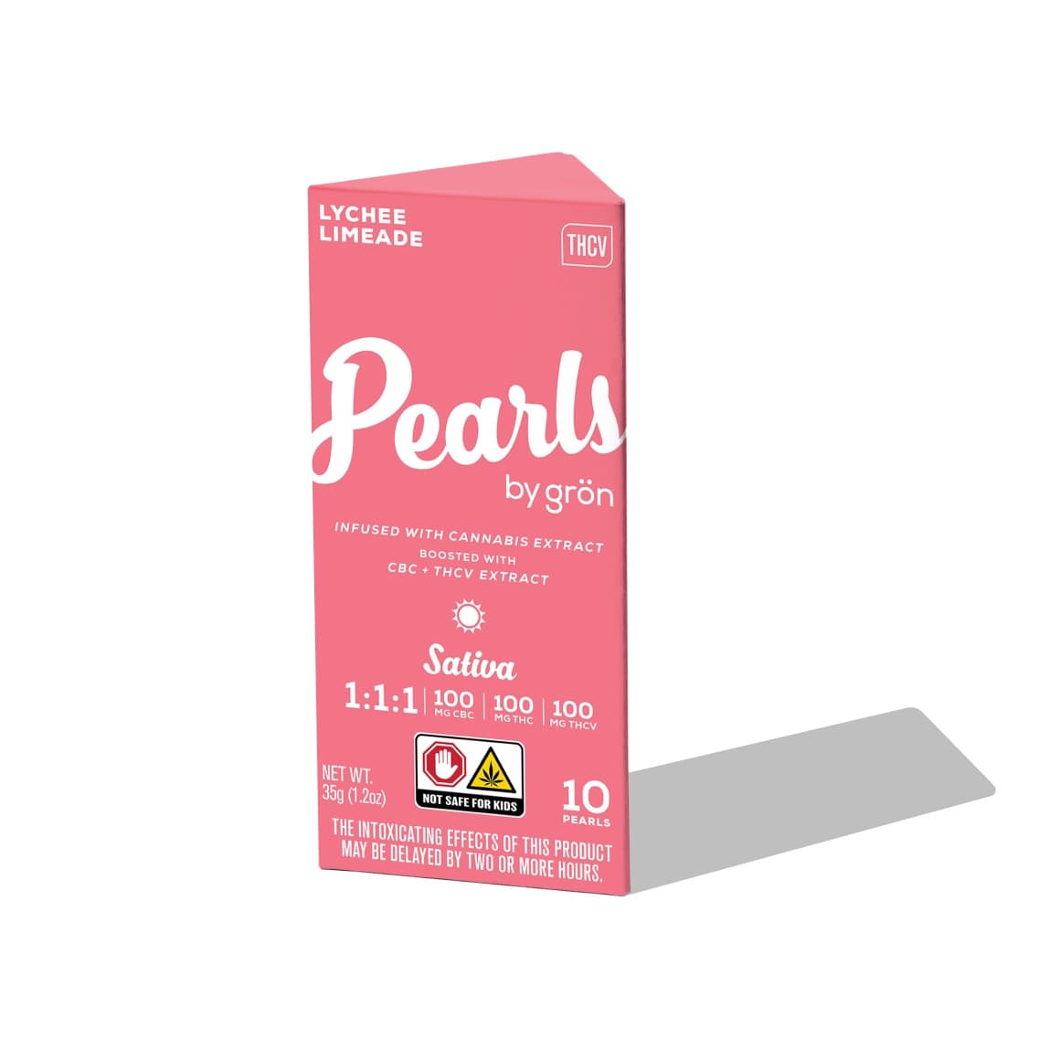 Gron Pearls | Lychee Limeade | 1:1:1 THC:THCv:CBC