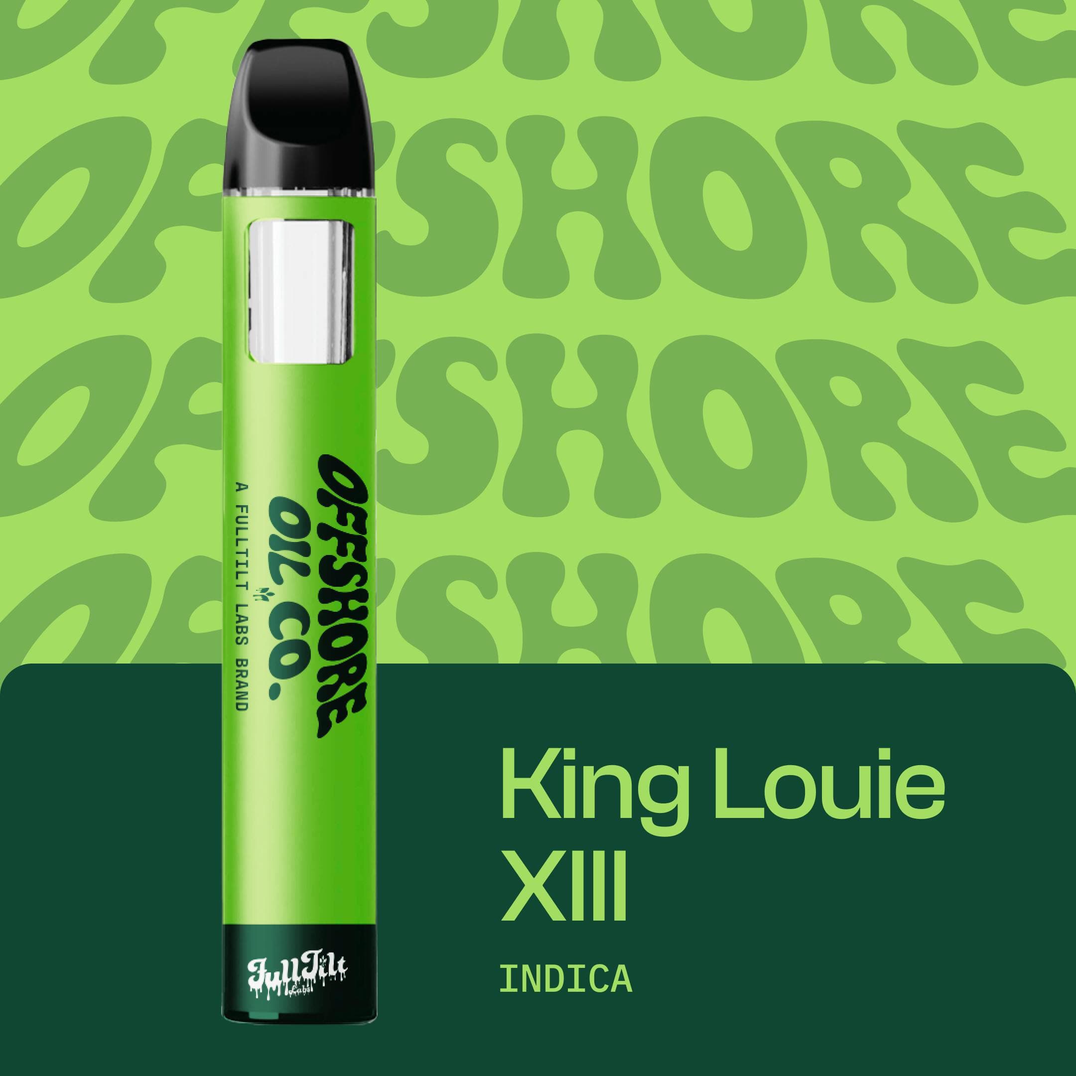 Off Shore Oil Co. Disposable Vape - King Louis XIII (I)