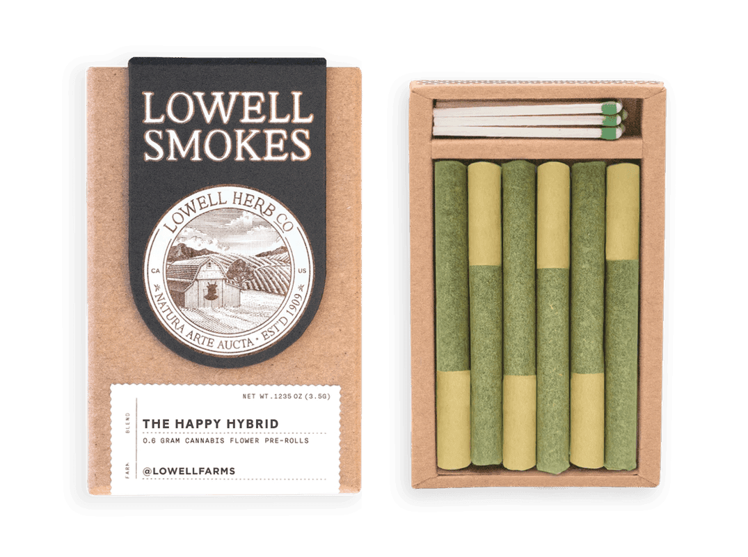 Lowell Herb Co. A Happy Hybrid | 6 Pack