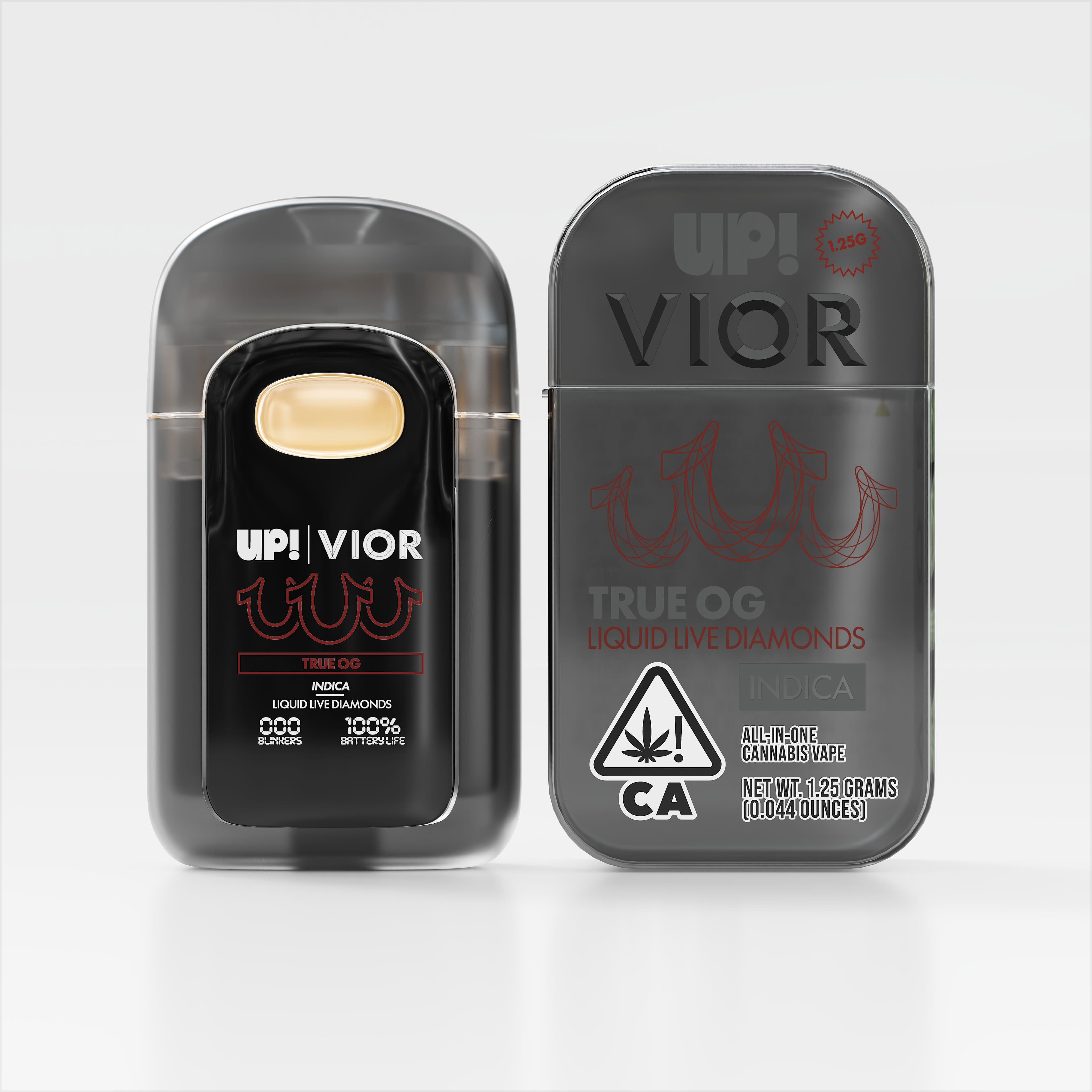 Vior Extracts VIOR x UP! - True OG (Indica) All-In-One Vape 1.25g