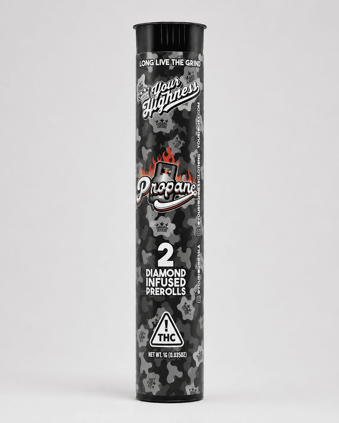 Your Highness Your Highness Propane .5g Diamond Infused Preroll 2pk