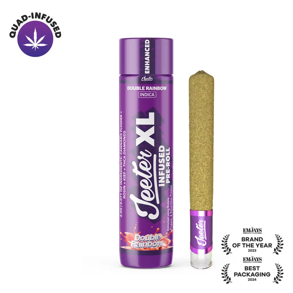 Jeeter XL Double Rainbow Pre-rolls
