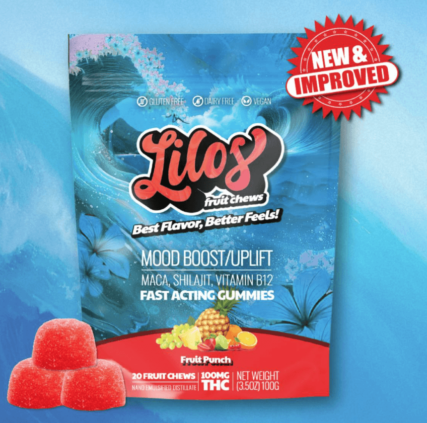 Lilos Fruit Punch Fast-Acting Gummies (20pk)