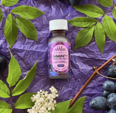 AhhLixr Concord Grape Immunity Shot (20mg)