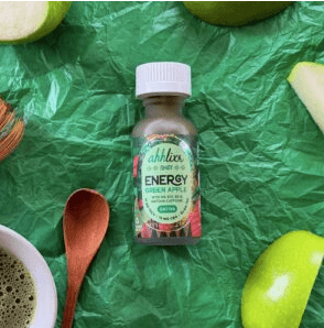 AhhLixr Green Apple Energy Shot with Caffeine (20mg)