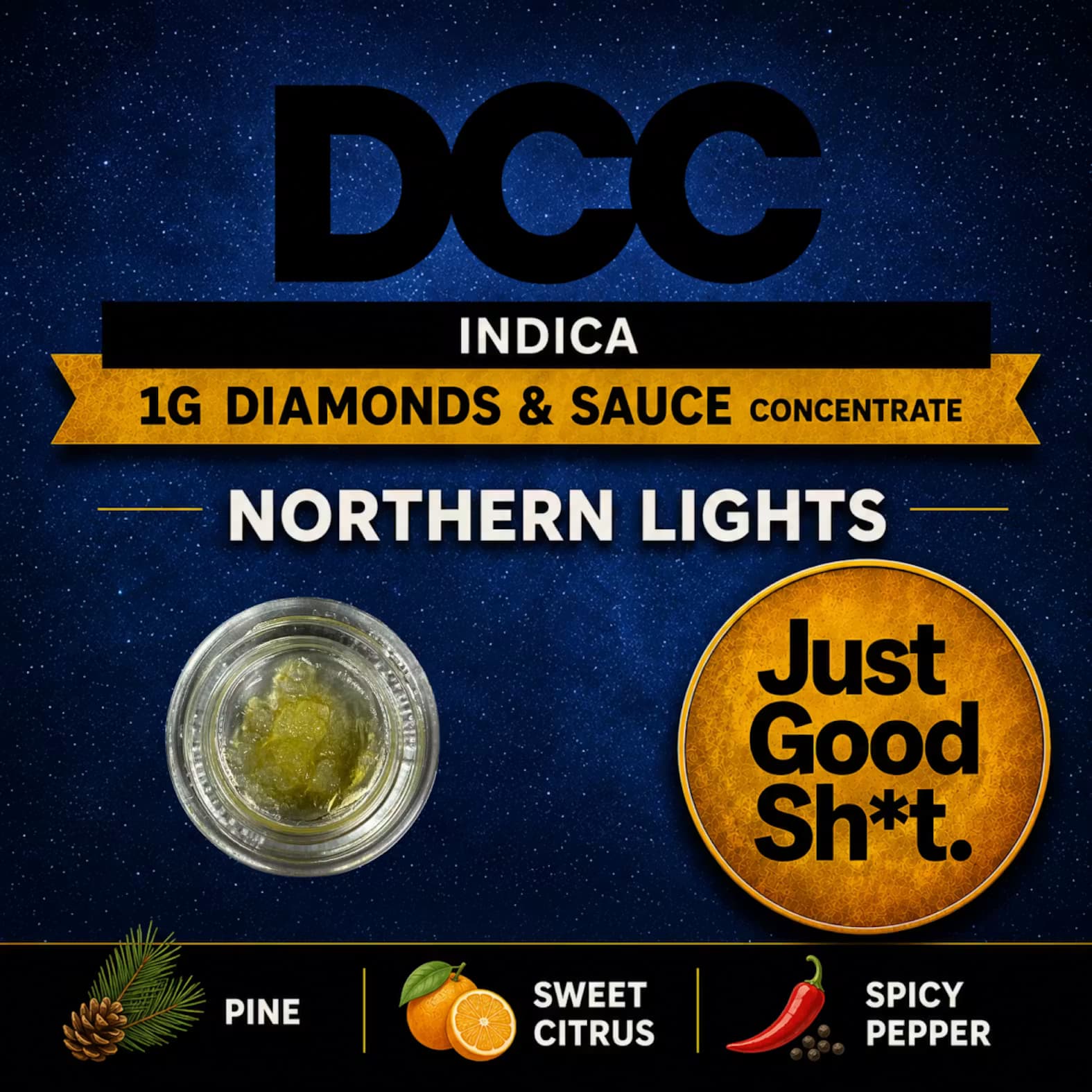 DCC Northern Lights - Diamonds & Sauce 1g
