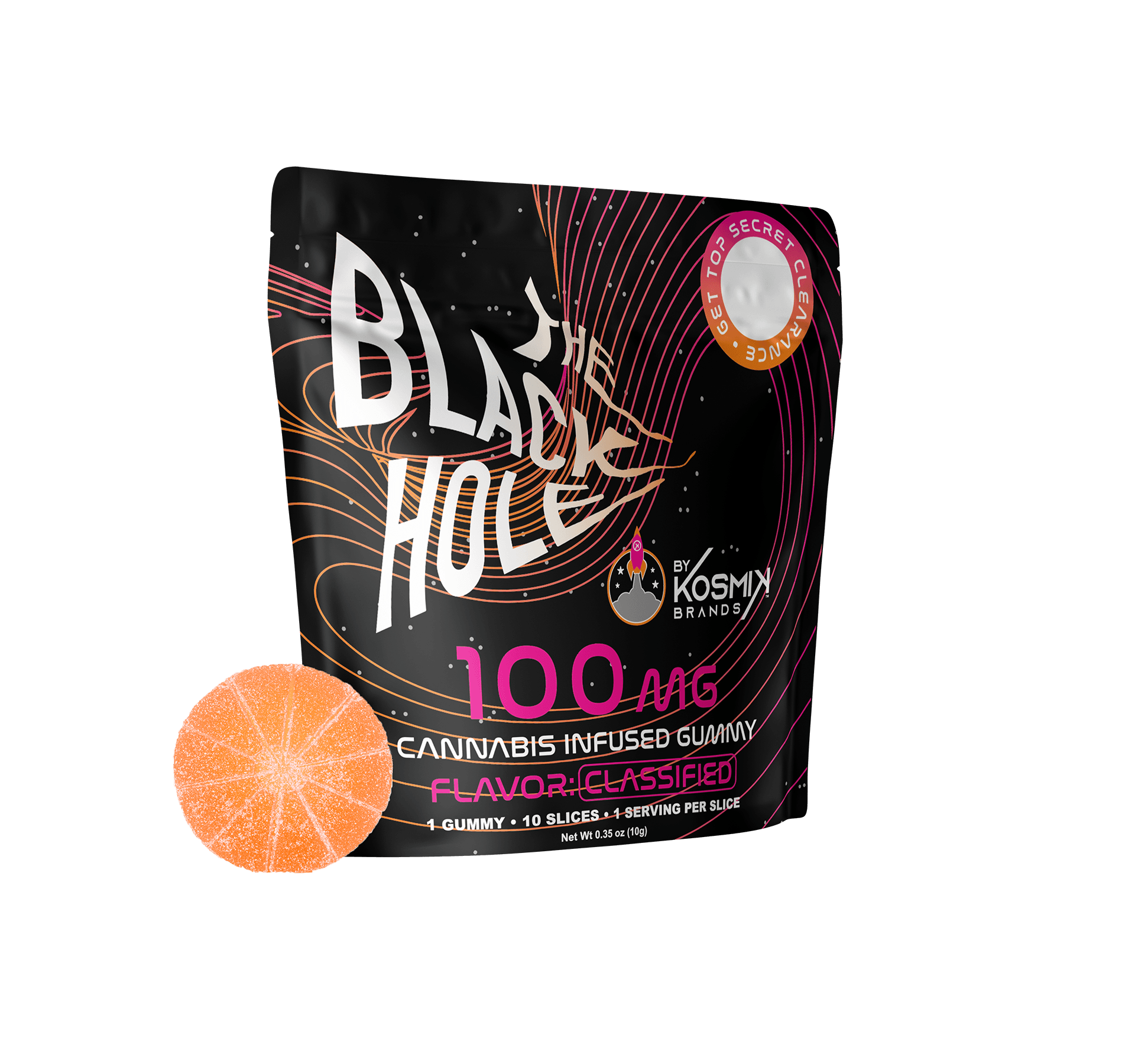 Kosmik Brands Black Hole Peach Mango Gummies | 2pk