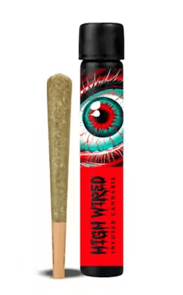 High Wired Strawberry Afterglow THCA Diamond & Crumble Infused Single 1g
