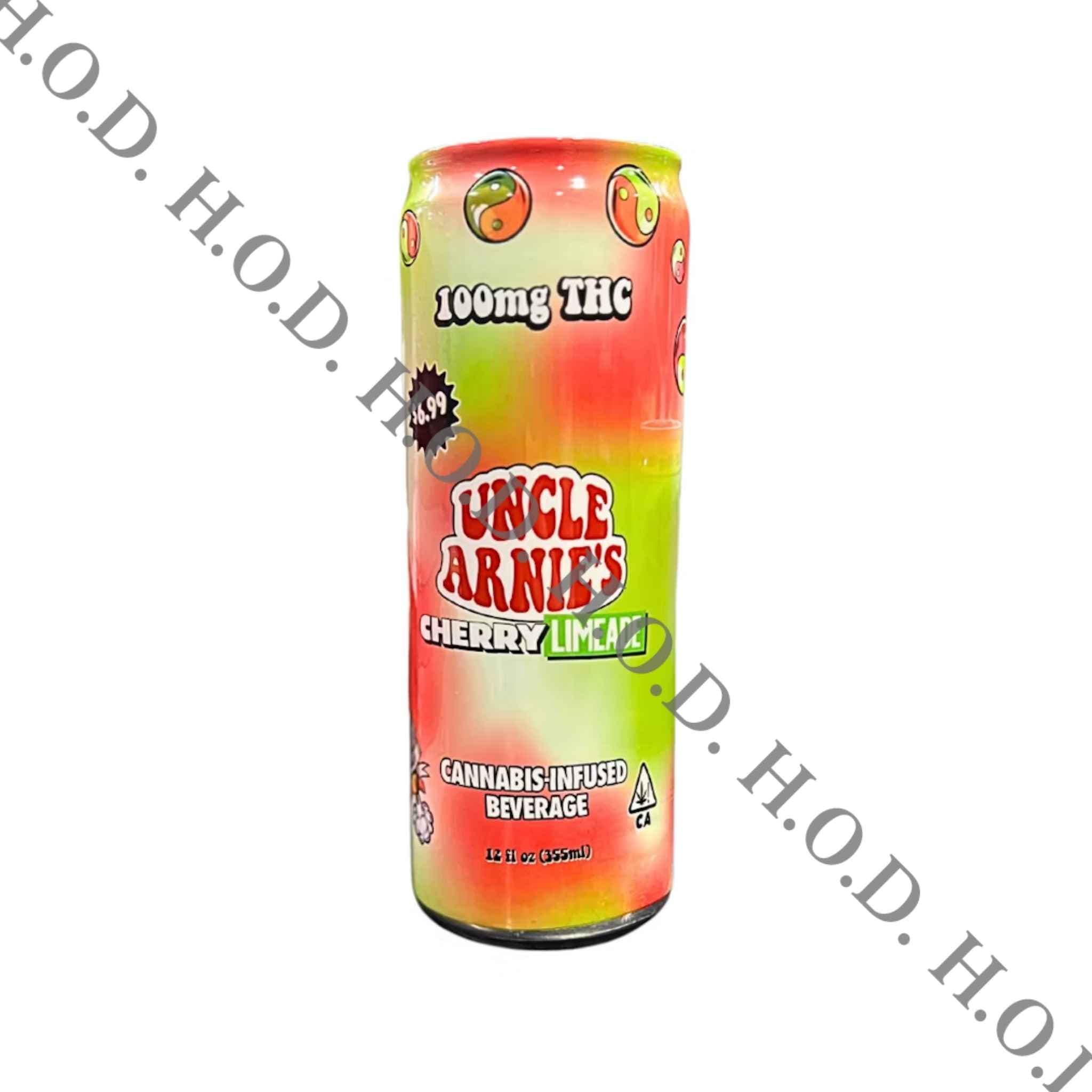 Uncle Arnie's Uncle Arnies Cherry Limeade Soda Pop 100mg