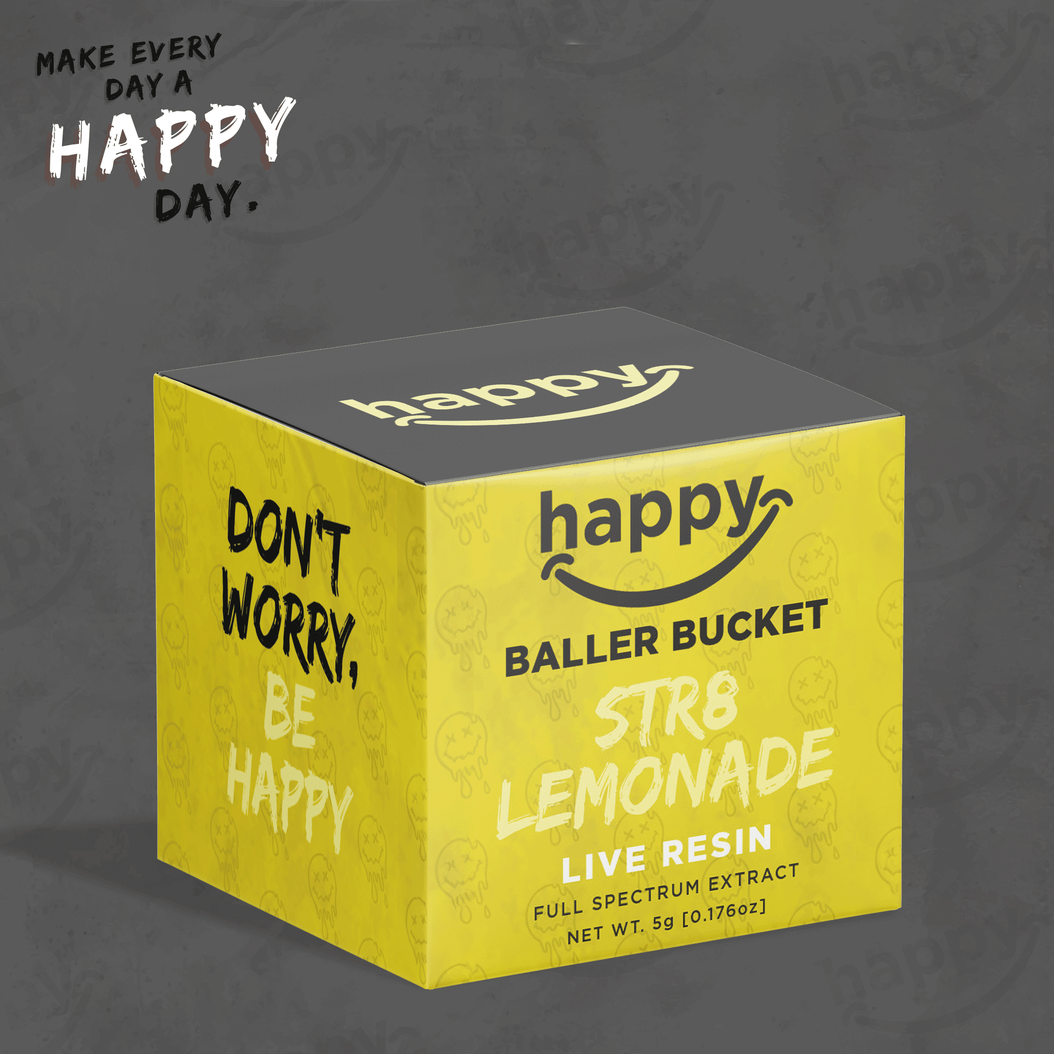 Happy Str8 Lemonade Baller Bucket