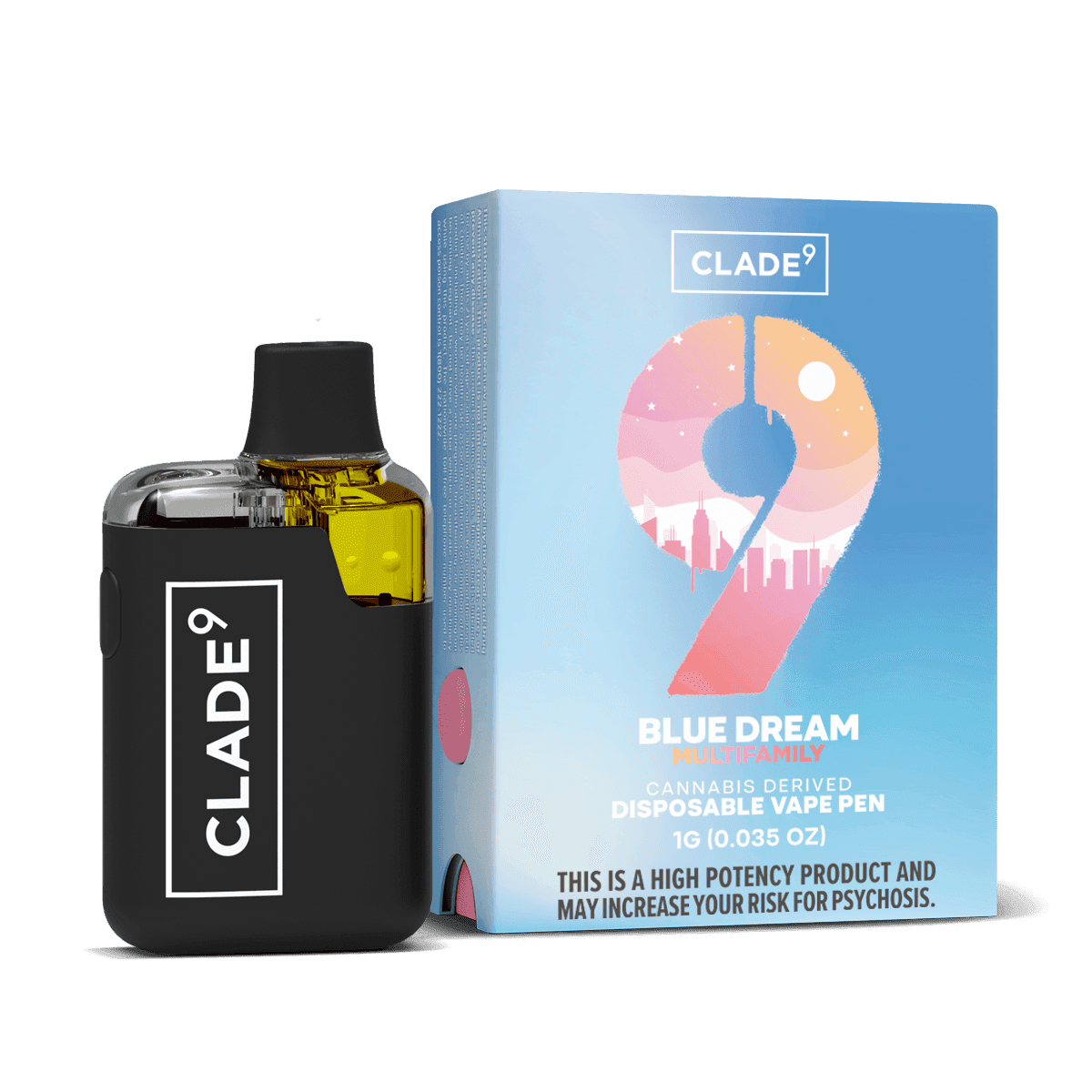 Clade9 Blue Dream | Disposable
