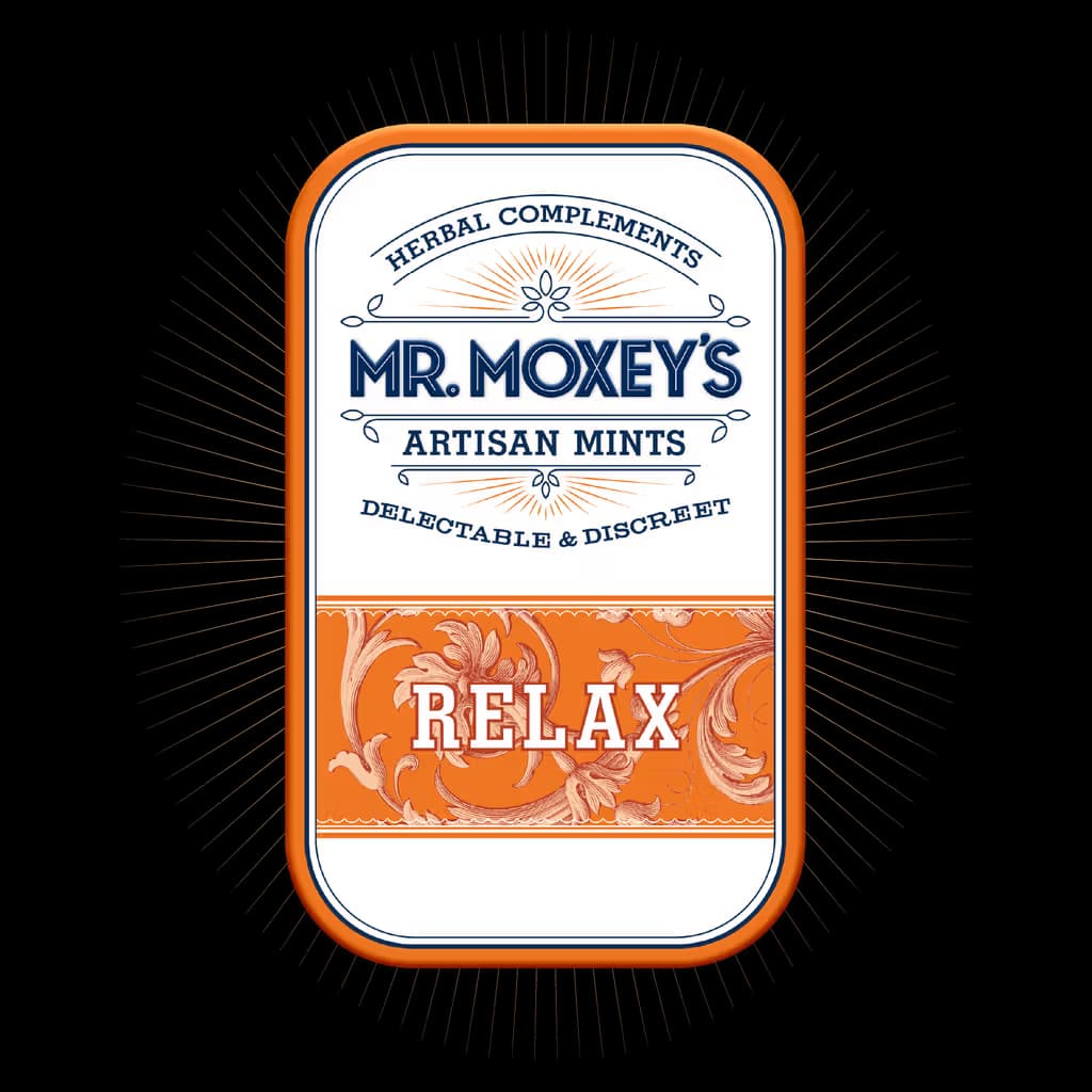 Mr. Moxey's Mints REC: Mr. Moxey's Mints Indica Relaxing Cinnamon 100mg THC (20pk)