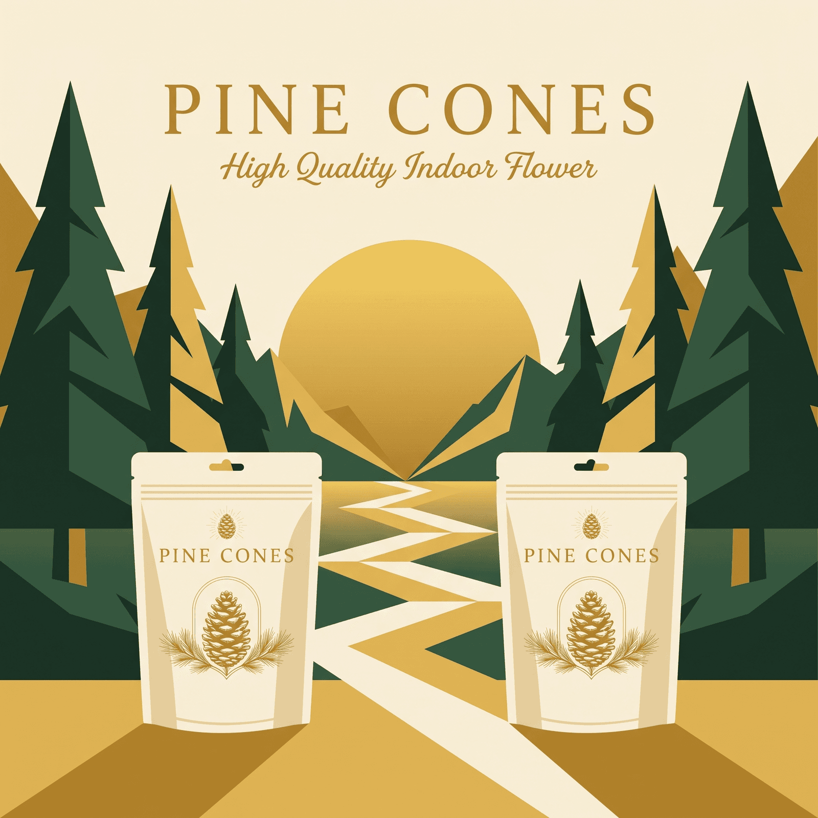 Pine Cones 14g Pine Cones Premium Smalls - Cherry Shockwave (Indica-Hybrid) Pre-Pack