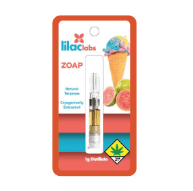 Lilac Labs Lilac Labs ZOAP Distillate Cartridge