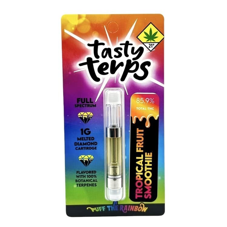 Tasty Terps Tropical Fruit Smoothie - Flavored Cartridge