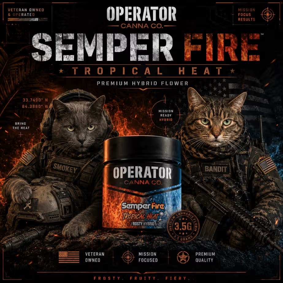 Operator Canna Co. Tropical Heat 3.5G | Semper Fire *Limited Edition* | Hybrid