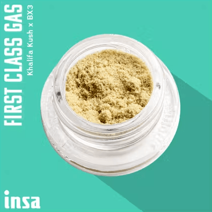 Insa First Class gas Kief - 1g 1pk Solventless Concentrate