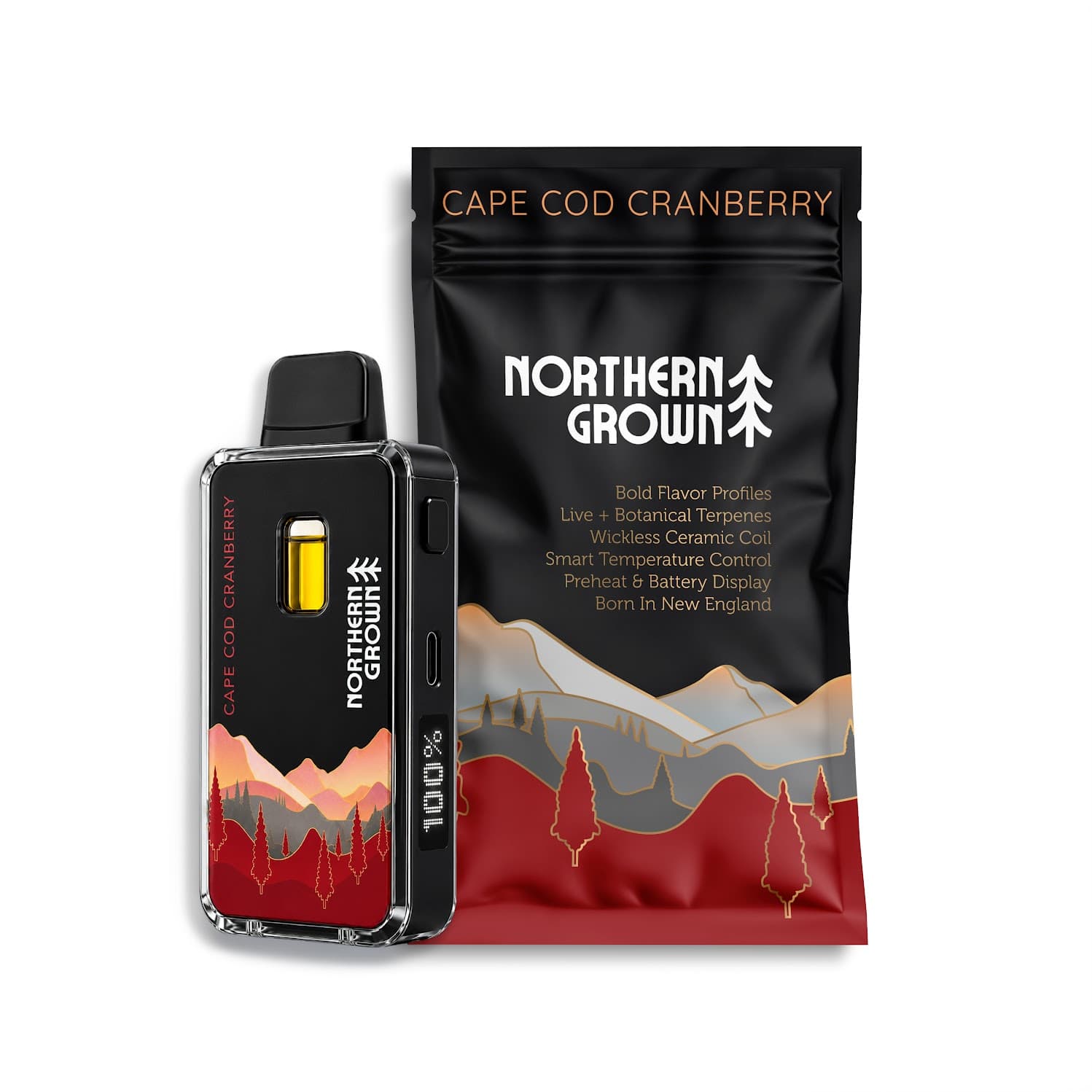 Northern Grown Cape Cod Cranberry (Disposable) | 2g