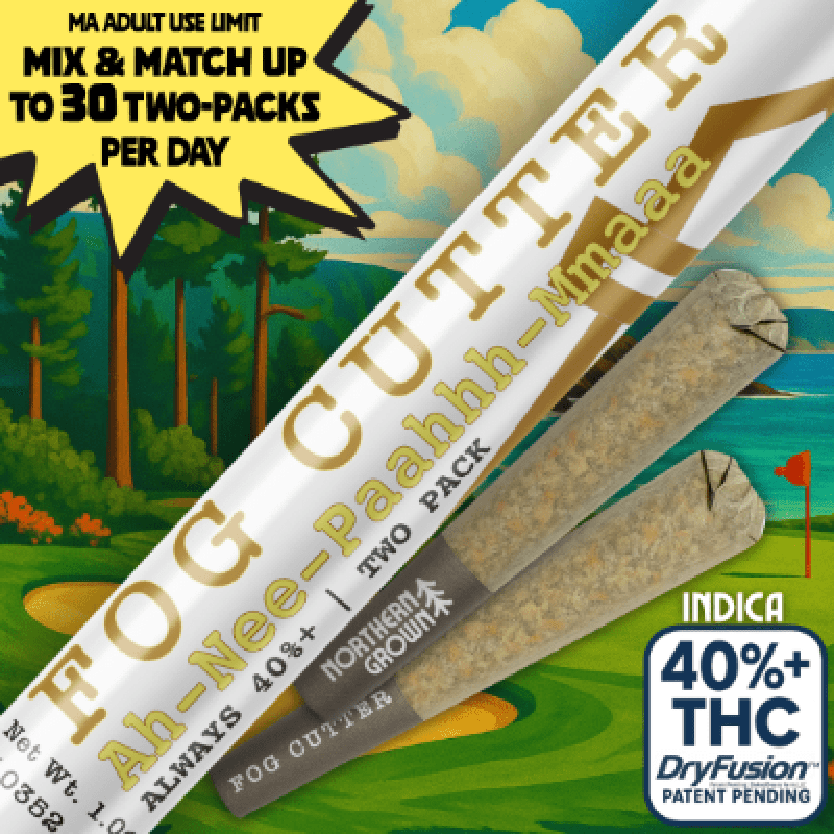 Northern Grown Ah-Nee-Paahhh-Mmaaa - 2 Pack Infused Pre Rolls