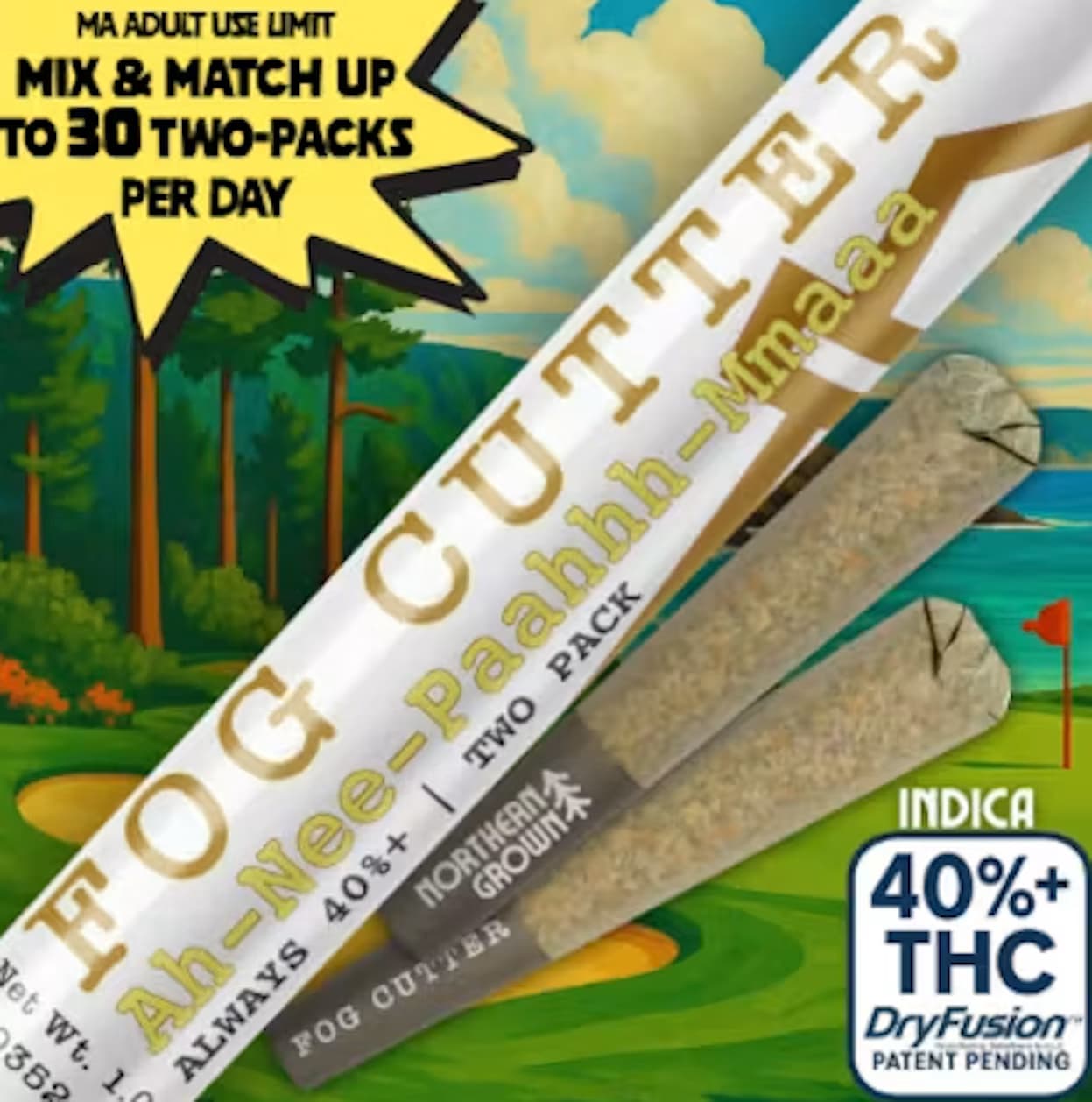 Fog Cutter Ah-Nee-Paahhh-Mmaaa (Infused) | .5g 2pk