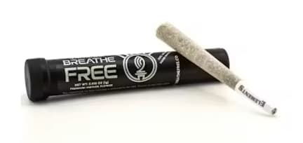Breathe Free Strawberry Slaps | Pre-Roll | 1g