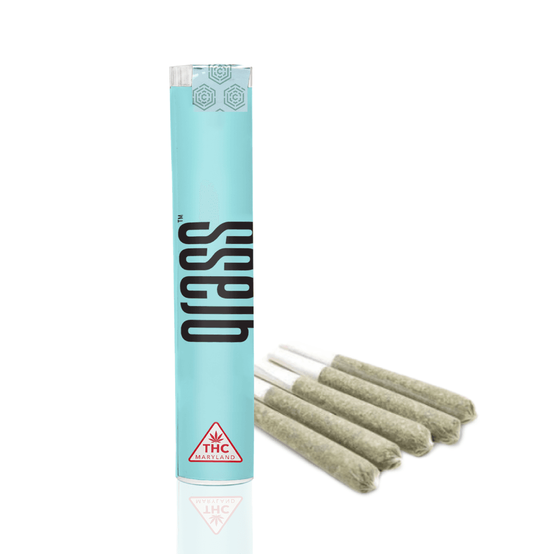 Grass Glow Cake Pre-Roll Pack | 5 x 0.5g
