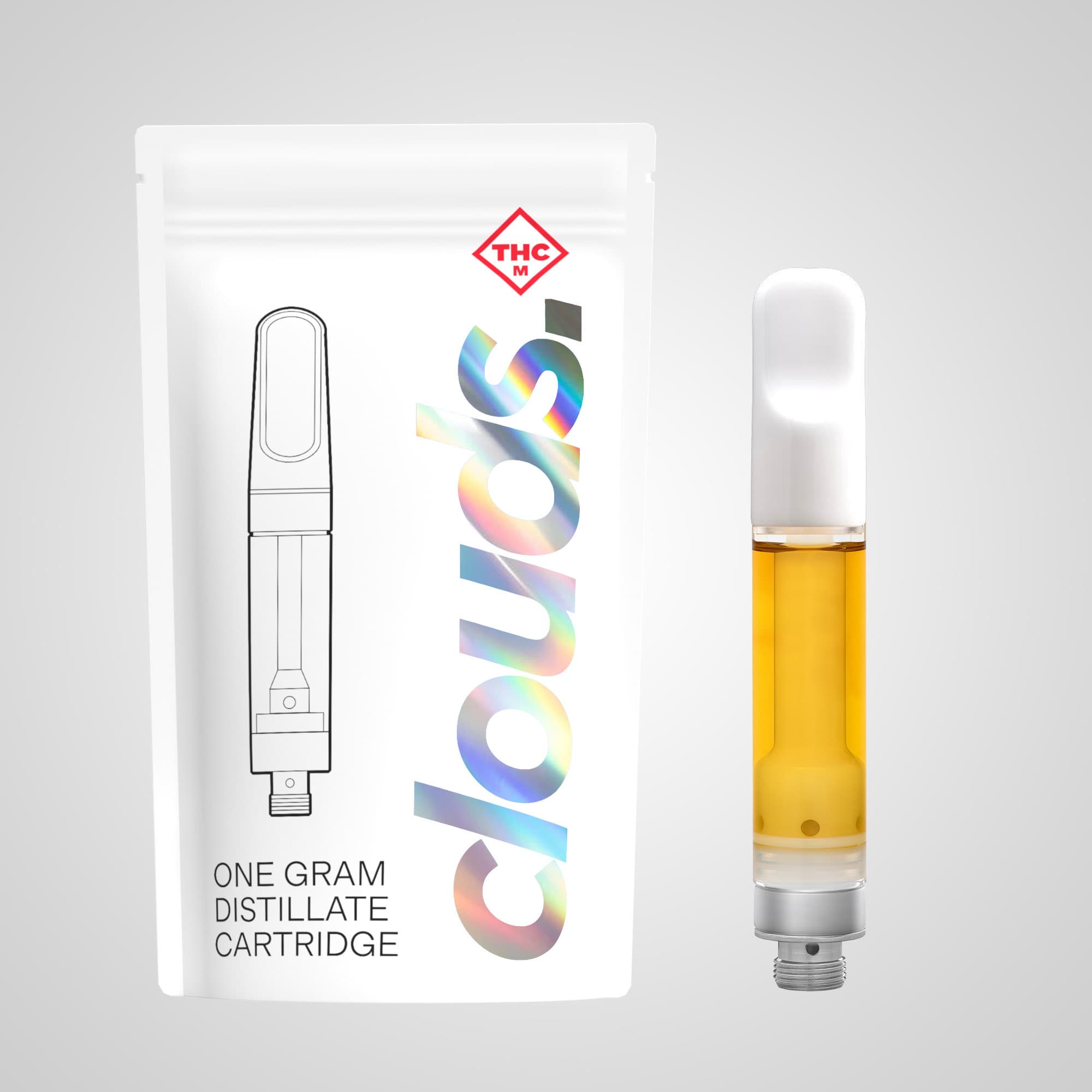Clouds Vapes Cartridge Strawberry Kiwi - 1g