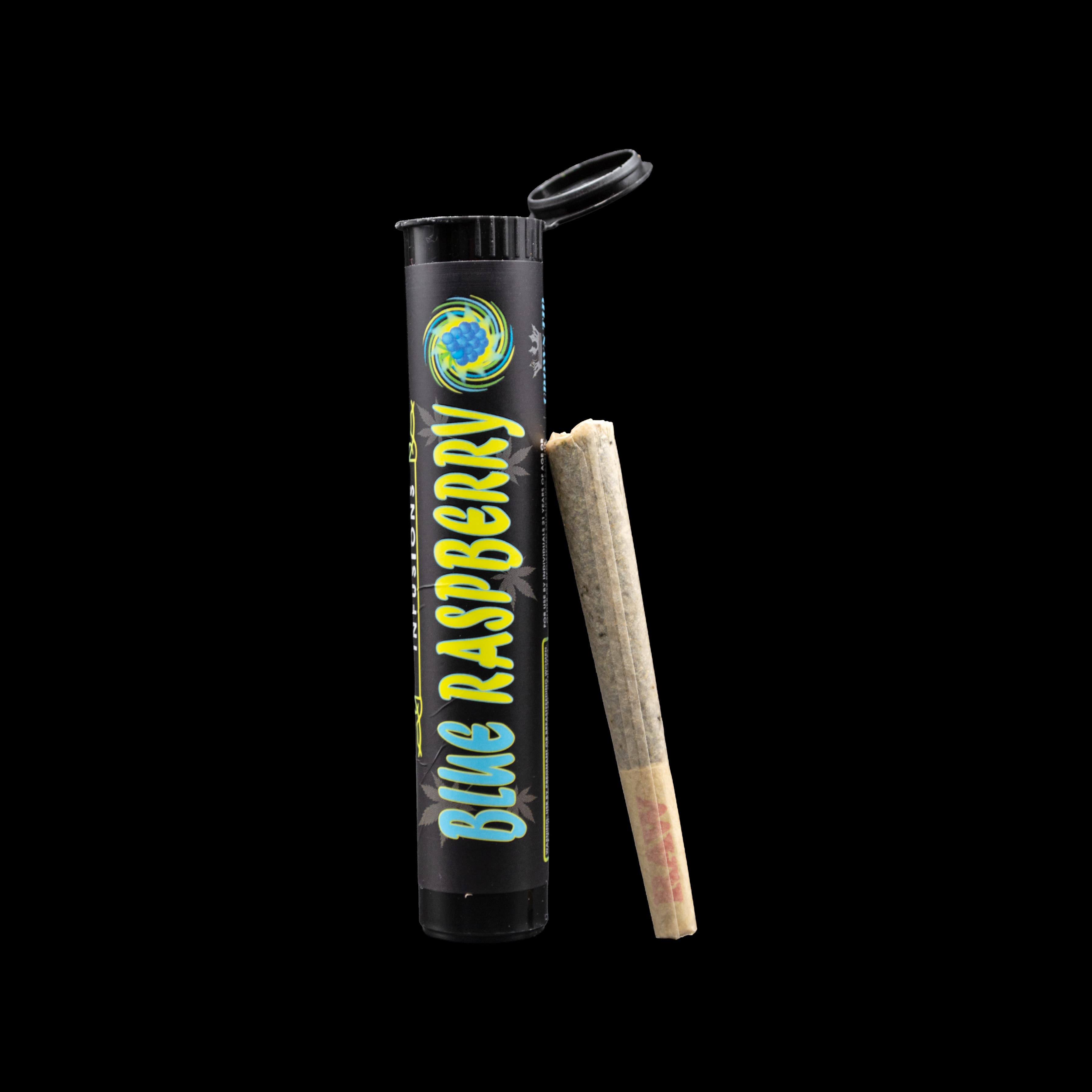 Goodlyfe Infusions Blue Raspberry - Infused Pre Roll - - Hybrid